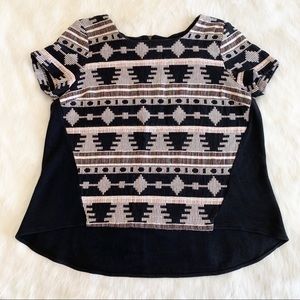 Anthropologie | Sunday in Brooklyn | Aztec Top